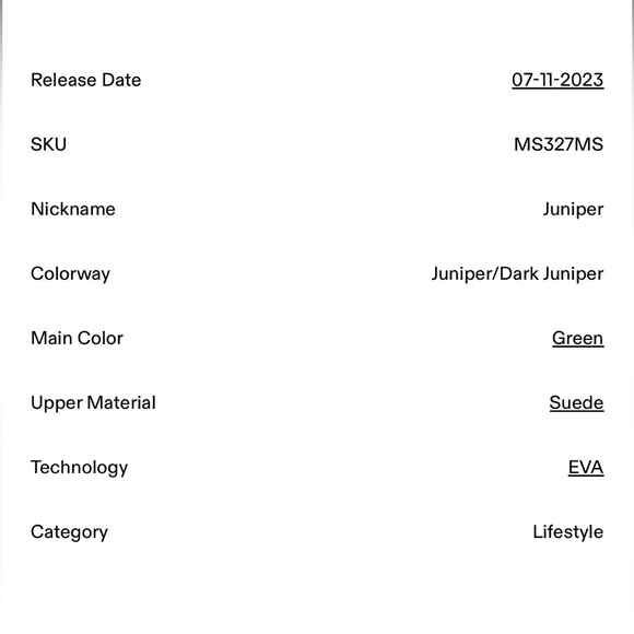 MAKE AN OFFER NEW BALANCE 327 Heritage Sneakers in Sage Juniper - Picture 6 of 6